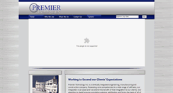 Desktop Screenshot of premiertechnology.cc